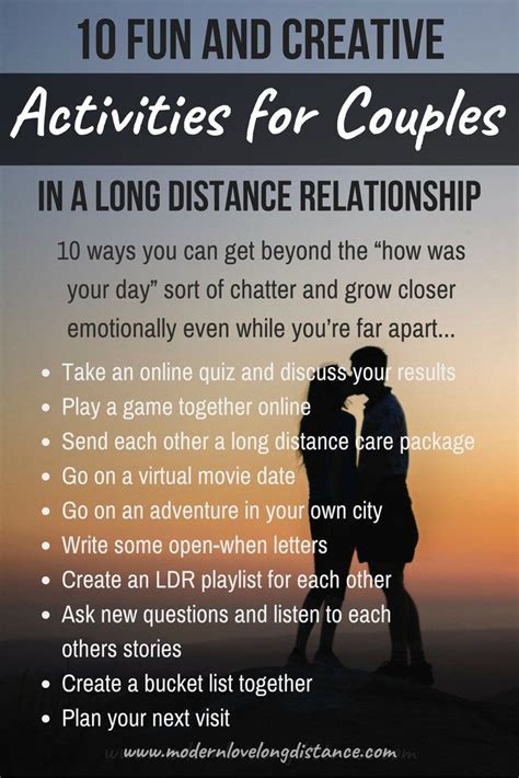 long distance online dating tips
